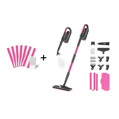 19-in-1 Steam Mop with Detachable Handheld Steamer, 3 Steam Modes & Multi-Surface Accessories